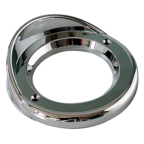 Truck Lite 10 Series Polished Ss Grommet Cover with Visor - 10719