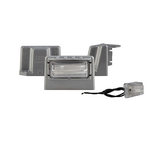 Truck Lite Led 15 Series License Kit 24 Volt, Gray - 15042