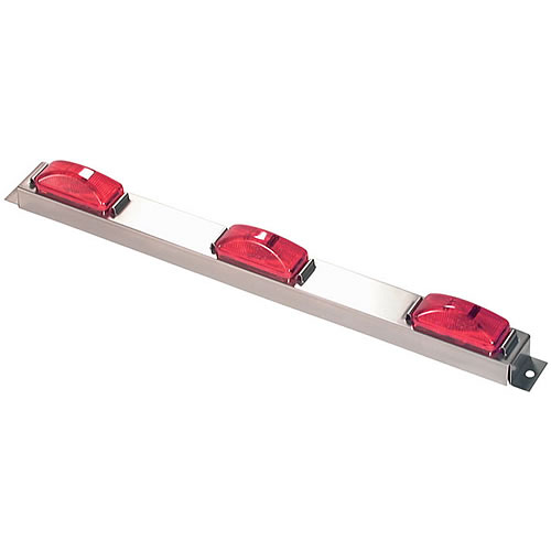 Truck Lite 15 Series LED Identification Bar Stainless Steel