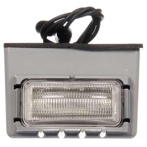 Truck Lite Led 15 Series License Lamp Kit, Diamond Shell, 12 Volt 15053
