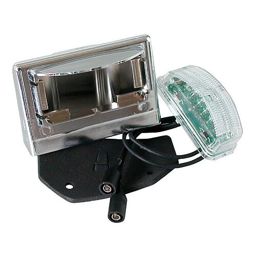 Truck Lite Led 15 Series License Lamp Kit, 12 Volt, Chrome Bracket - 15055