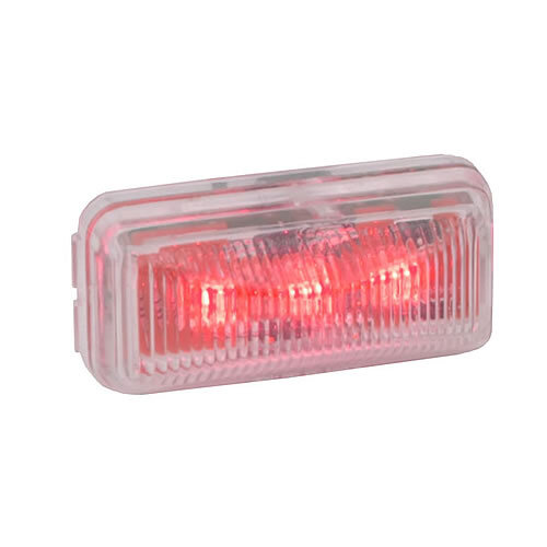 Truck Lite Led Signal Stat Marker/Clearance Rectangular With Clear Lens - 1561