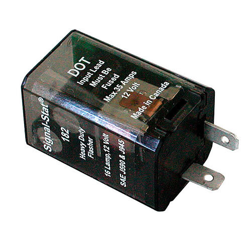 Truck Lite 16 Lamp 12 Volt Flasher Rated For 35 Amps, 2 Terminal - 182