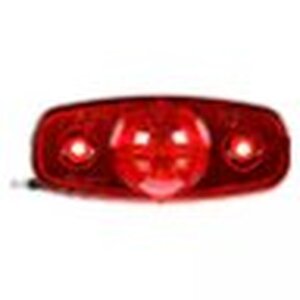 Truck Lite Led 26 Series Lamp Kit With Dome Red - 26270R