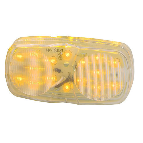 Truck Lite Led Signal-Stat Marker/Clearance With Clear Lens - 2661A