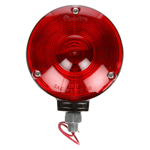 Truck Lite Single Face Die Cast Pedestal Bulb Replaceable Lamp With Black Hsng - 2701