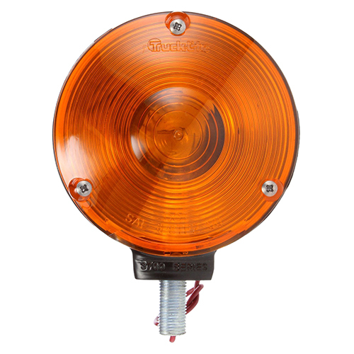 truck Lite Single Face Die Cast Pedestal Bulb Replaceable Lamp With Black Hsng - 2701A