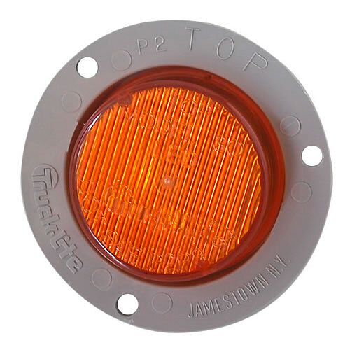 Truck Lite Led 30 Series Omni Volt Marker/Clearance Lamp, Gray Flange - 30251Y