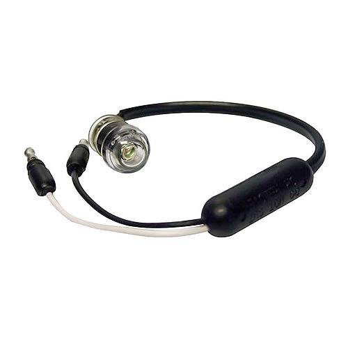 Truck Lite LED 33 Series License Lamp & Grommet Kit, Clear 33010C