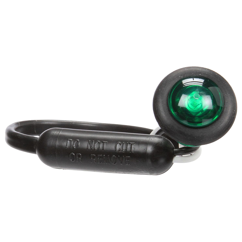 Truck Lite Led 33 Series Aux. Grommet Mount Kit, Green - 33060G