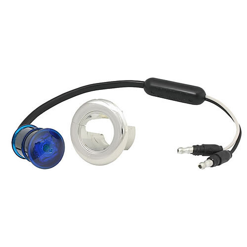 Truck Lite Led 33 Series Aux. Flange Mount Kit, Blue - 33062B