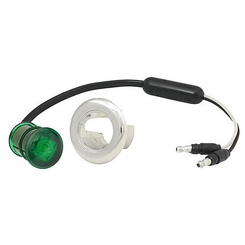 Truck Lite Led 33 Series Aux. Flange Mount Kit, Green - 33062G