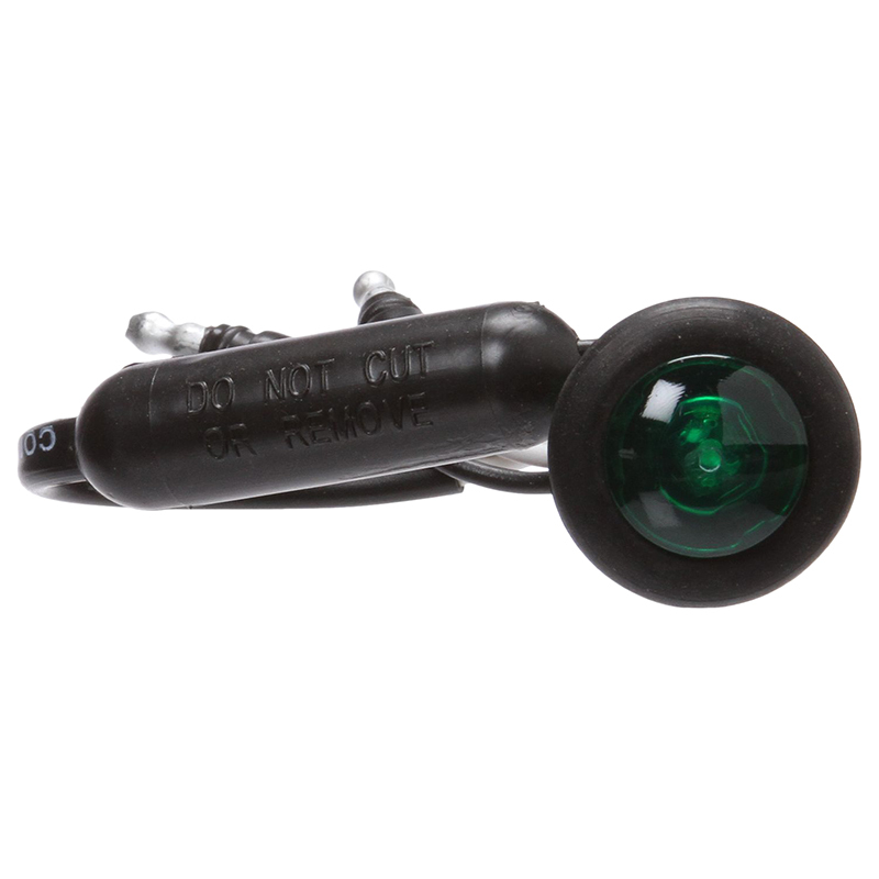 Truck Lite Led 33 Series Aux. Grommet Mount Kit, Green - 33065G