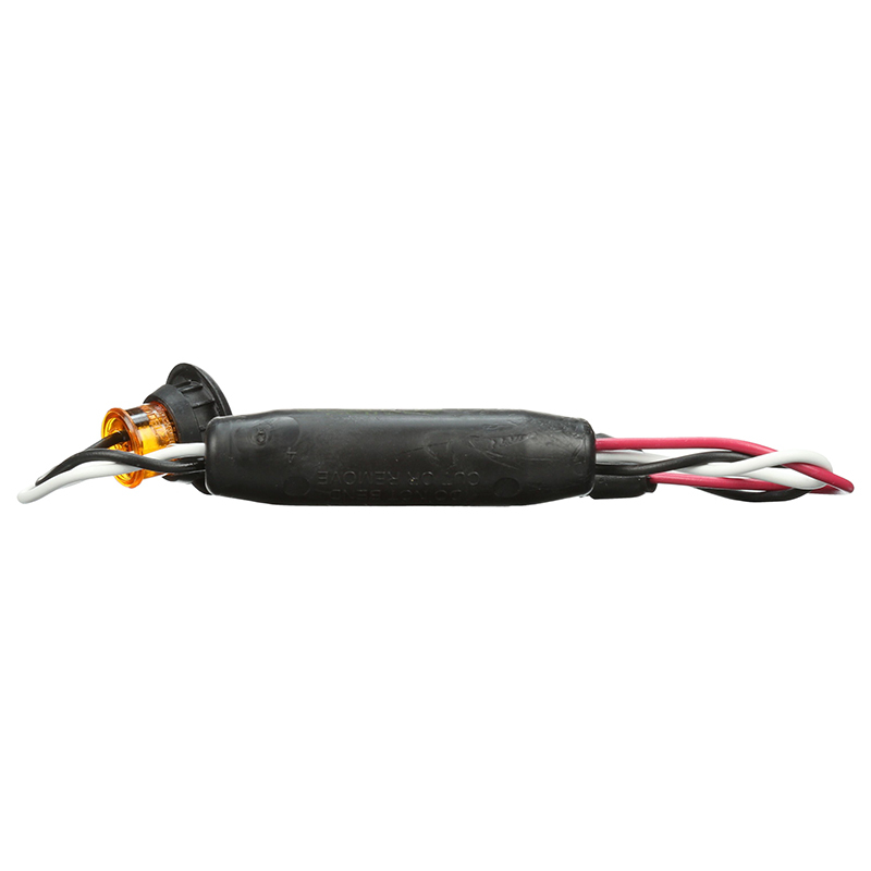 Truck Lite Led 3 Wire Lamp, P2, Amb, 12 V 33203Y