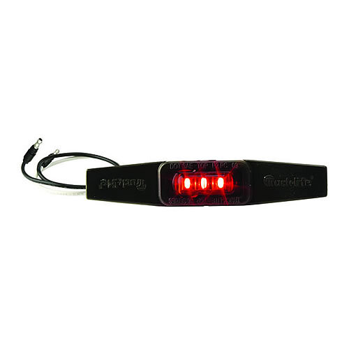 Truck Lite Led 36 Series Flex Lamp, Winged, Rear Exit Wire, Red 36110R