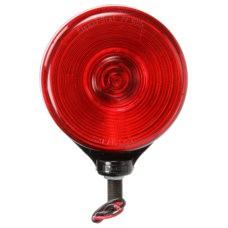 Truck Lite Stud Mount Black Poly Lamp - 3756