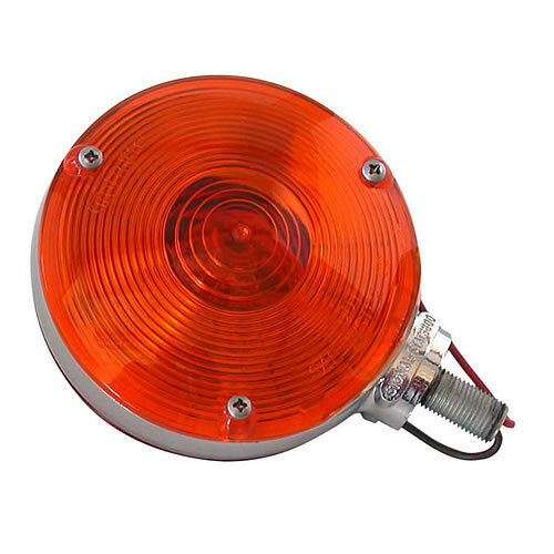 Truck Lite Double Face Die Cast, Pedestal Two Wire Lamp With Chrome Hsng - 3812