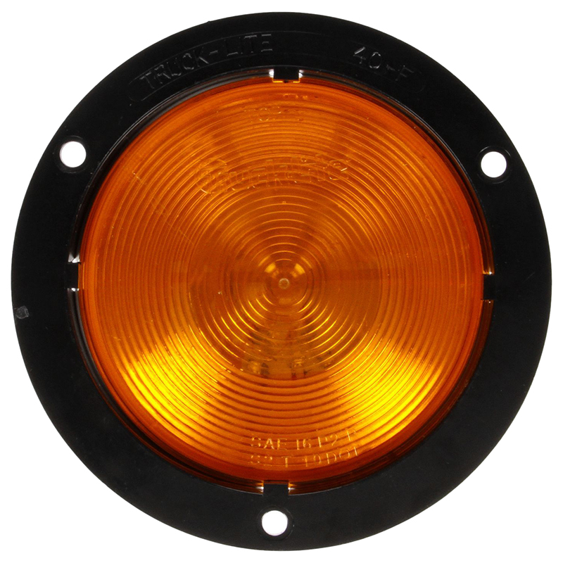 Truck Lite 40 Series Stop Tail Turn With Black Flange Lamp - 40233Y