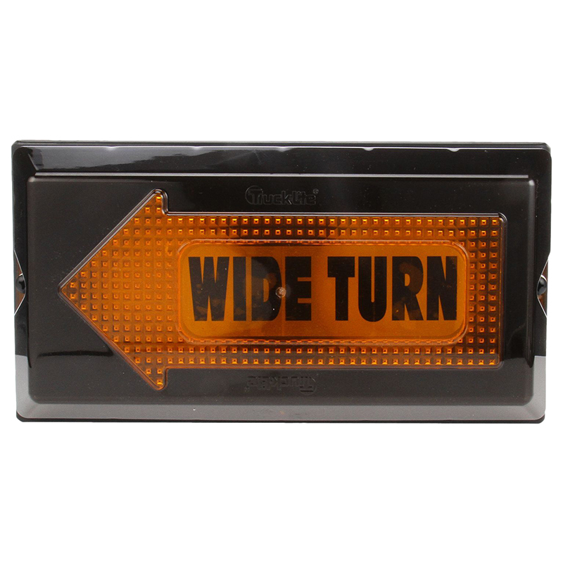 Truck Lite 40 Series "Wide Turn" Open Back, LH - 40802