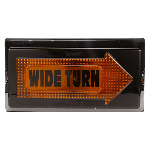 Truck Lite LED "Wide Turn" Enclosed Back, RH - 40812