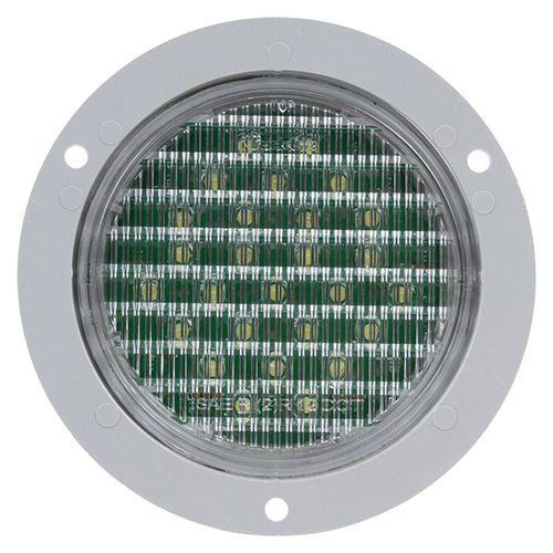 Truck Lite Led 44 Series Bake-Up Two Lamp With Flange Kit - 44045C