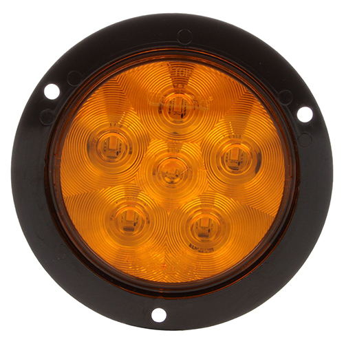 Truck Lite 44 Series LED Front Park Turn Blk Flng Lamp Kit - 44092Y
