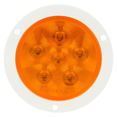 Truck Lite 44 Series LED Front Park Turn Wht Flng Lamp Kit - 44093Y