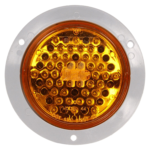 Truck Lite LED 44 Series Strobe Flange Mount - 44104Y