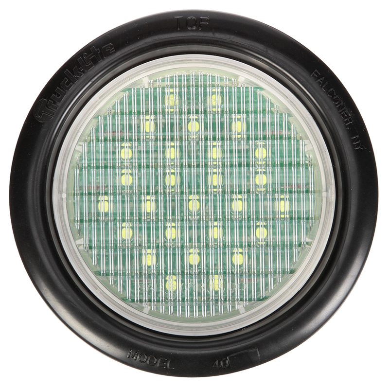 Truck Lite LED 44 Series Back-Up Two Lamp Kit, Diamond Shell - 44141C