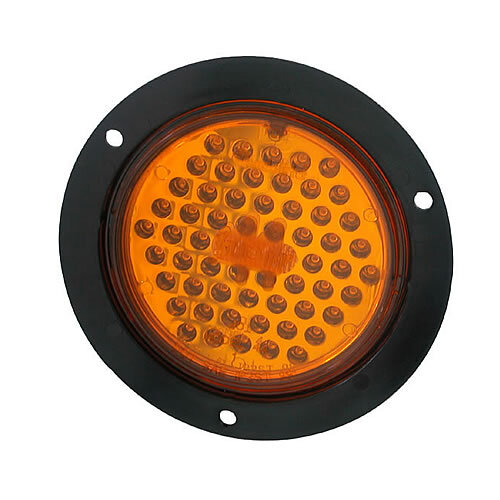 Truck Lite LED Super 44 Front Park Turn Lamp With Black Flange - 44224Y