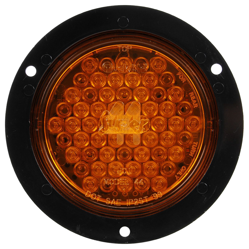 Truck Lite LED Super 44 Rear Turn With Black Flange - 44227Y