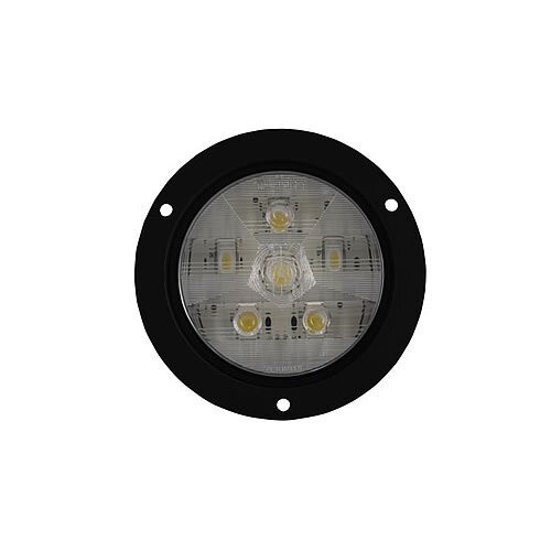 Truck Lite Led Super 44 Back-Up 6 Diode Lamp and Black Flange - 44346C