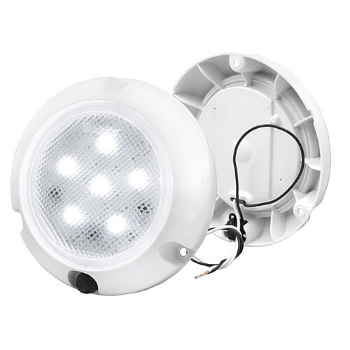 Truck Lite Led 44 Series Surface Mount Dome Lamp With Switch 44438C