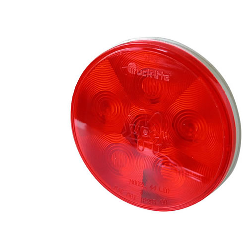 Truck Lite Super 44, LED, Red, Round Stop/Turn/Tail
