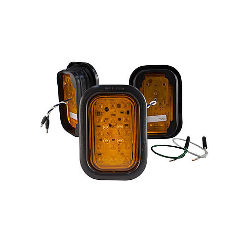Truck Lite LED European Turn Indicator Lamp Kit 10-30 Volt 45044Y