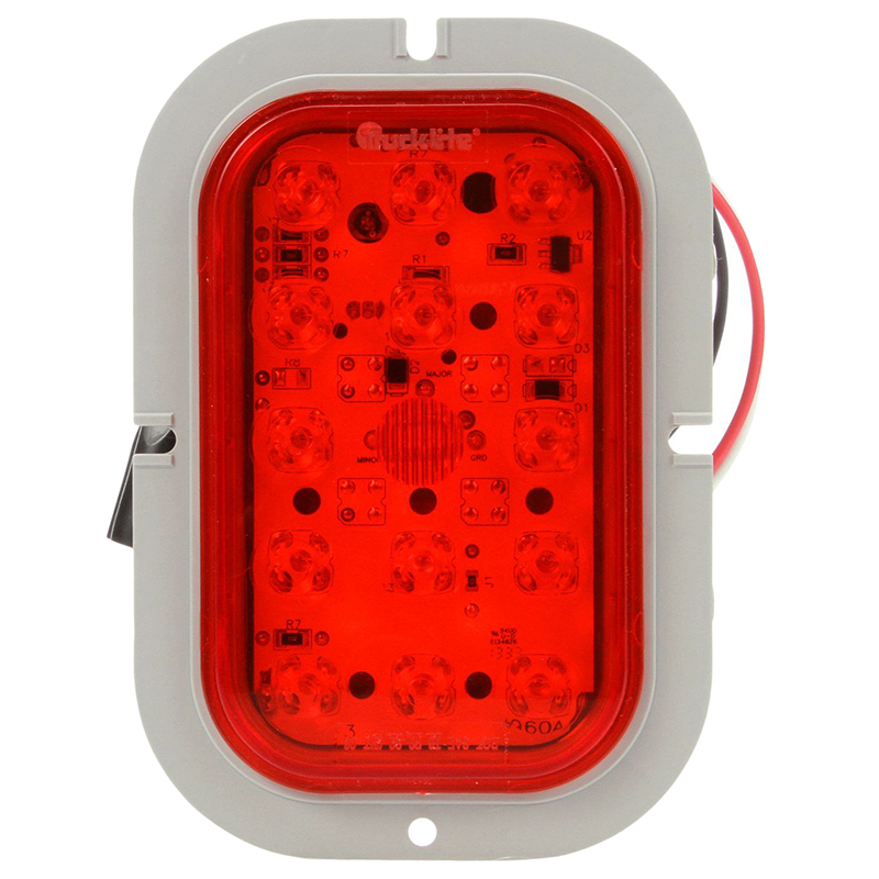 Truck Lite 45 Series Stop Tail Turn 10-30V Lamp Kit With Flange - 45259R