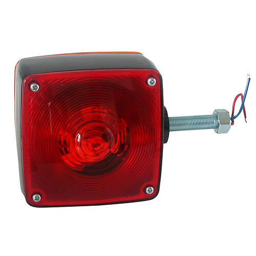 Truck Lite Dual Face T/S Vert. Mount. Bulb Replaceable Lamp With Black Hsng - 4800