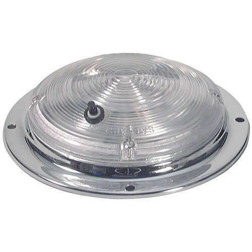 Truck Lite 80 Series Bulb Replaceable Dome Lamp with Switch - 80352