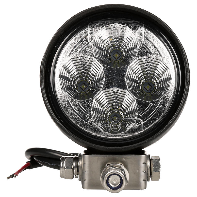 Truck Lite LED 3-Inch Rnd Work Lamp, 4 Diode, 9V-36V, 700Lm - 8140