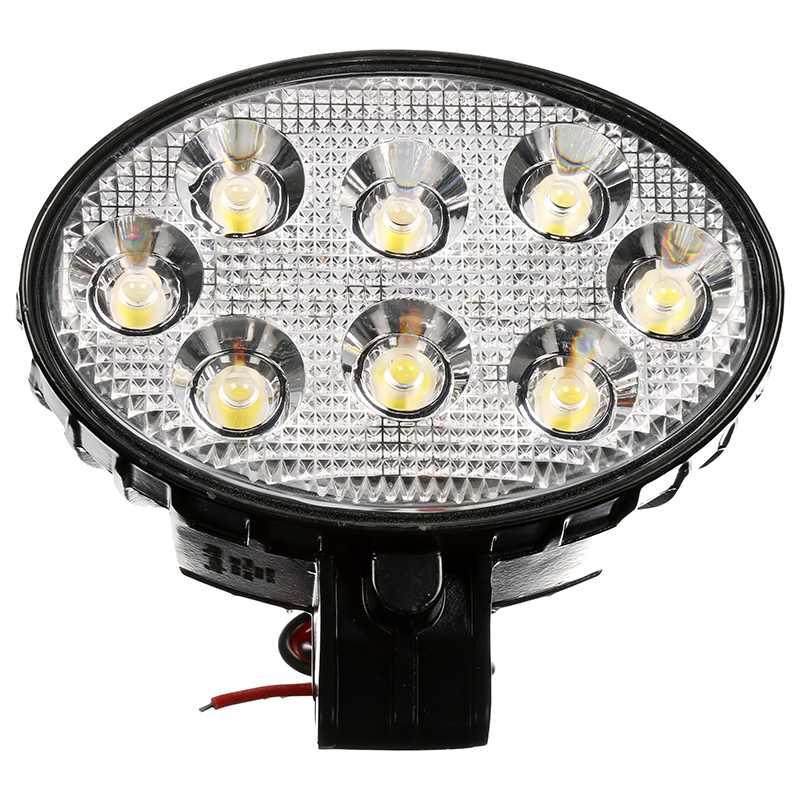 Truck Lite Flood, Clear, Oval Lamp, 5.5" X 3.75" - 8193