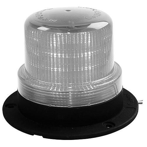 Truck Lite LED 360 Strobe Low Profile, Clear with Clear Lens 92564C