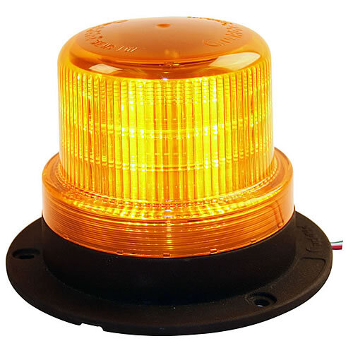 Truck Lite LED 360 Strobe Low Profile, Yellow with Yellow Lens 92564Y