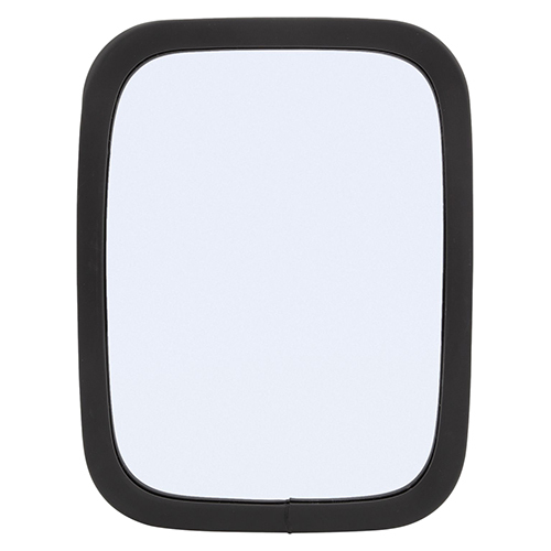 Truck Lite 6 x 8 in., Black Stainless Steel Convex Mirror, Rectangular, Universal Mount - 97603