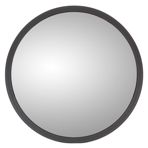 Truck Lite 8 in., Metal Stainless Steel Convex Mirror, Round, Hood Mount, Kit - 97688