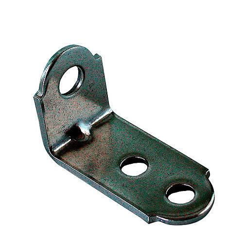 Truck Lite 2 x 1.25 in., Universal Side L Bracket, Silver Steel Brace - 97718