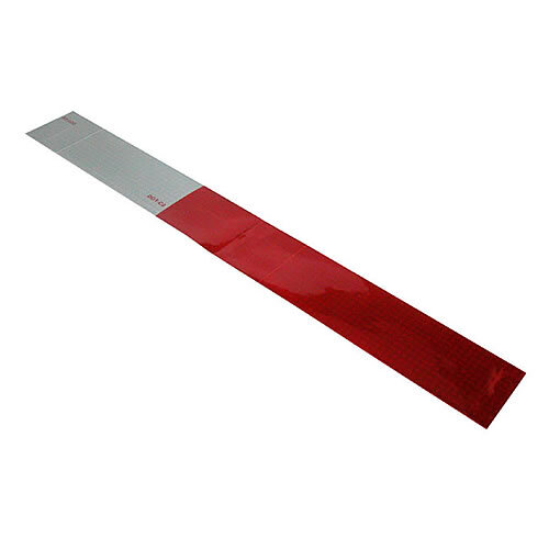 Truck Lite Reflective Tape 2" X 18" Strip, Red/White - 98136