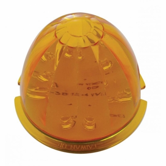United Pacific 17 LED Watermelon Cab Light - Amber LED/Amber Lens - 38152