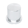 United Pacific 30Mm X 1 7/8" Chrome Plastic Pointed Nut Cover - Push-On - 10093