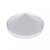 United Pacific 8" Chrome Pointed Rear Hub Cap With Spinner Hole - 10245-1