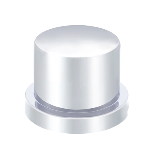 United Pacific Universal Chrome Plastic Nut Cover
